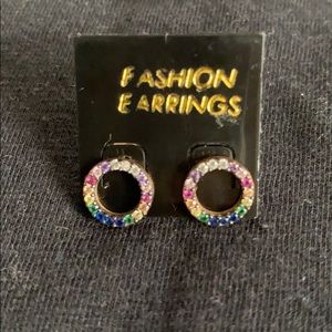 Colorful Gem Earrings